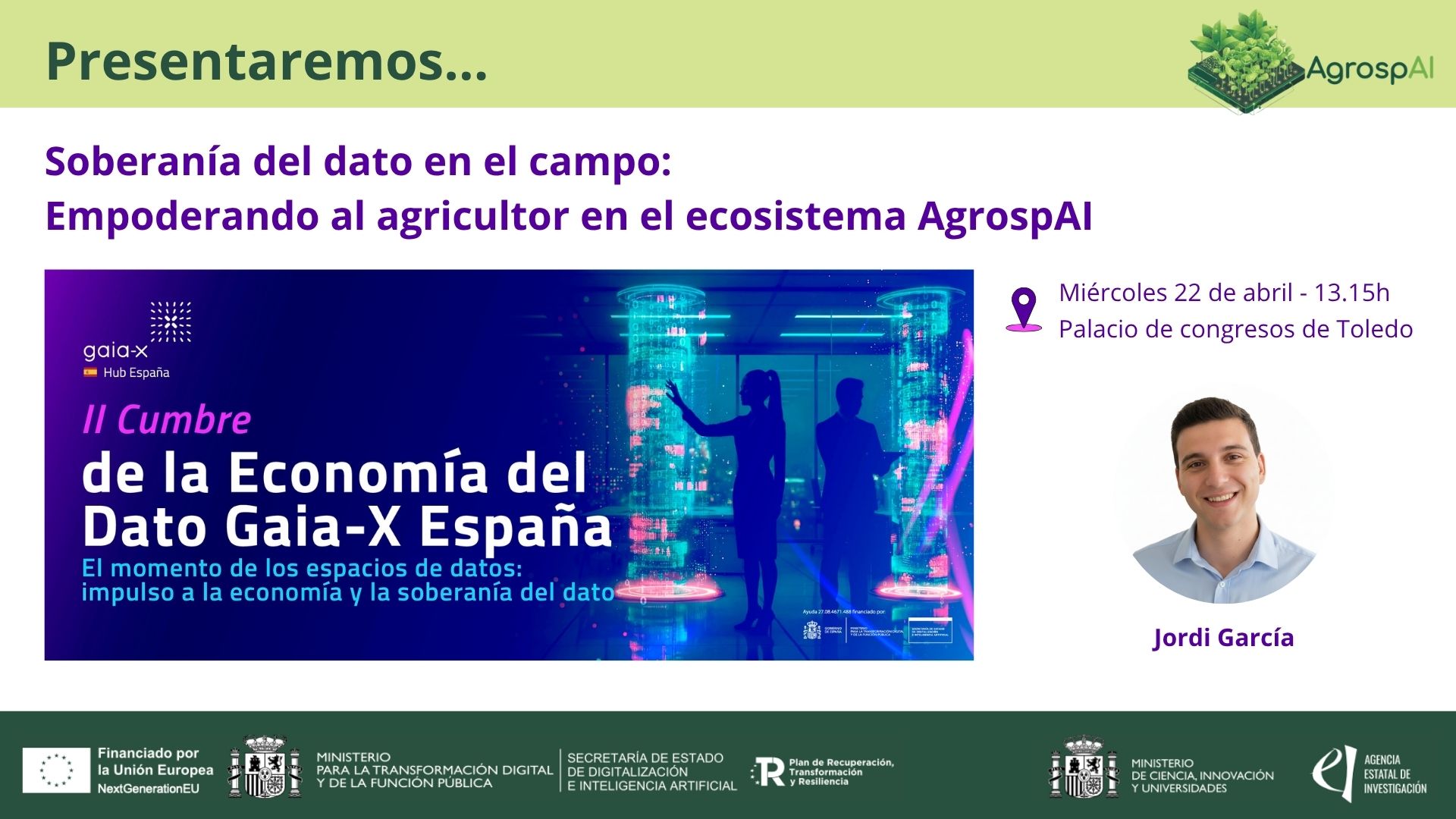 Presentación de Jordi en la II Cumbre